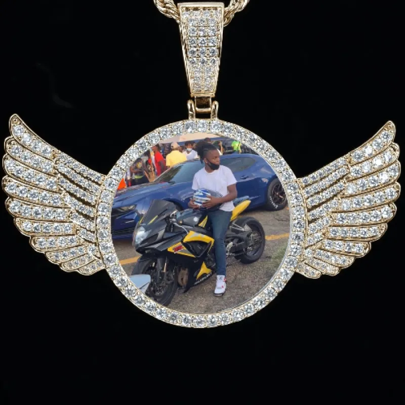 CUSTOM PICTURE PENDANT STYLE-4 sold by The GUU Shop