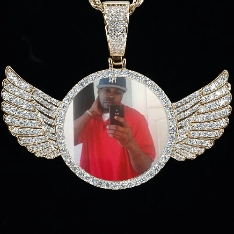 CUSTOM PICTURE PENDANT STYLE-4 sold by The GUU Shop