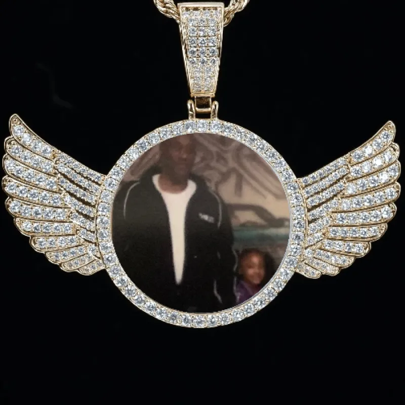 CUSTOM PICTURE PENDANT STYLE-4 sold by The GUU Shop