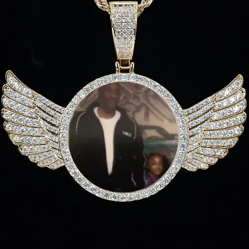 CUSTOM PICTURE PENDANT STYLE-4 sold by The GUU Shop