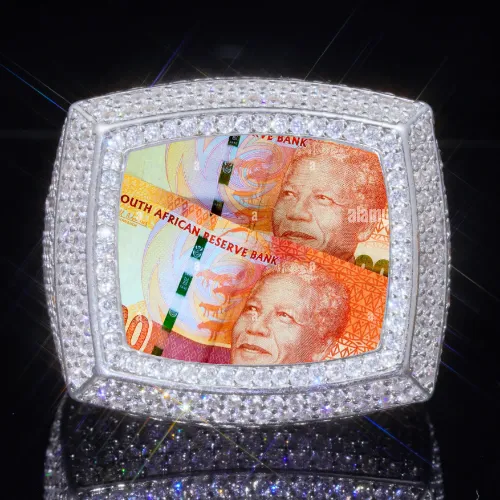 3D CUSTOM PICTURE ICED RING sold by The GUU Shop