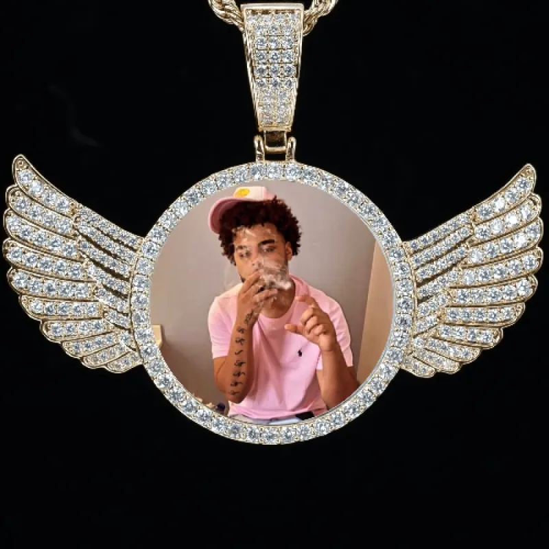 CUSTOM PICTURE PENDANT STYLE-4 sold by The GUU Shop