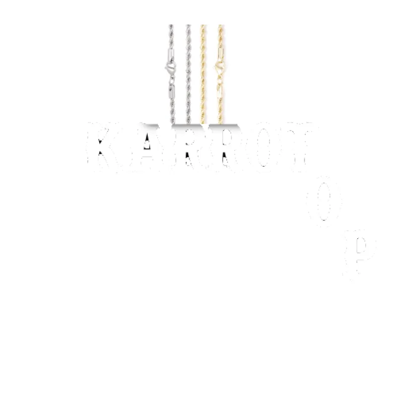 Custom Letters Freibeuter Font Necklace sold by The GUU Shop