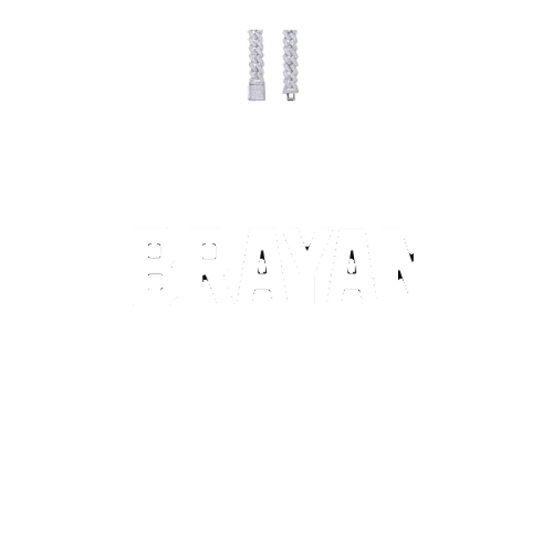 Custom Letters Baguette Two Layer Necklace sold by The GUU Shop