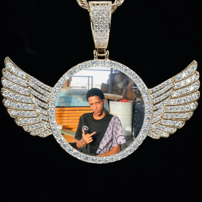 CUSTOM PICTURE PENDANT STYLE-4 sold by The GUU Shop