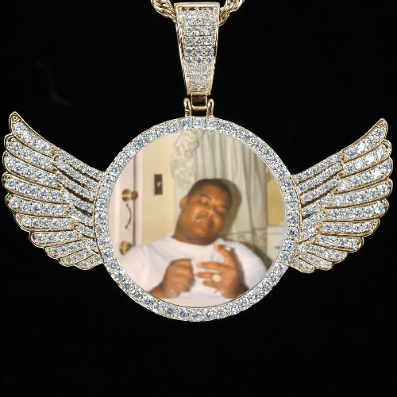 CUSTOM PICTURE PENDANT STYLE-4 sold by The GUU Shop