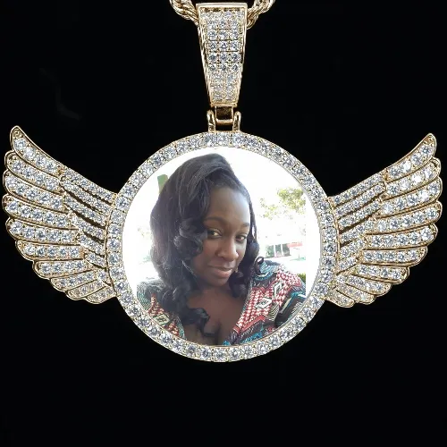 CUSTOM PICTURE PENDANT STYLE-4 sold by The GUU Shop