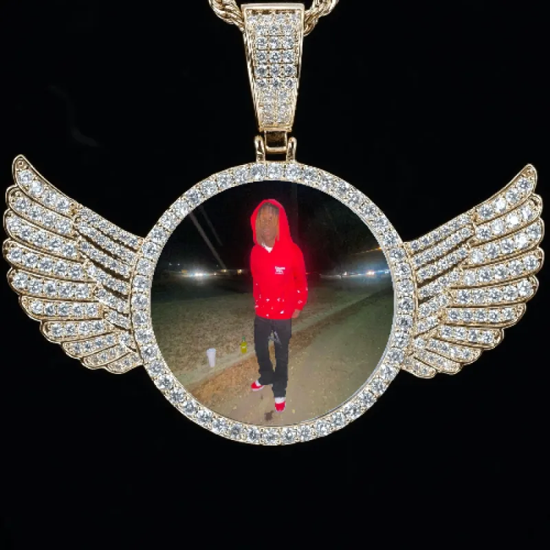 CUSTOM PICTURE PENDANT STYLE-4 sold by The GUU Shop