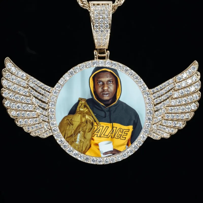 CUSTOM PICTURE PENDANT STYLE-4 sold by The GUU Shop