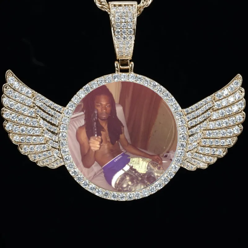 CUSTOM PICTURE PENDANT STYLE-4 sold by The GUU Shop