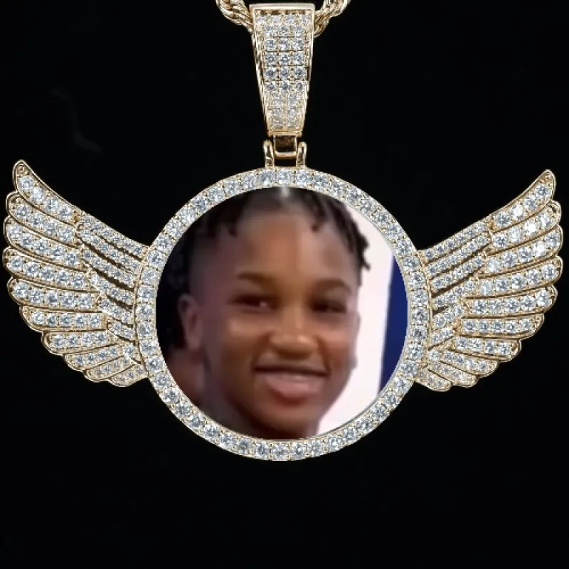 CUSTOM PICTURE PENDANT STYLE-4 sold by The GUU Shop