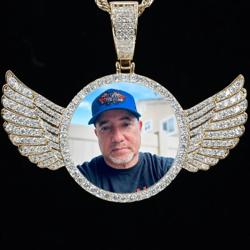 CUSTOM PICTURE PENDANT STYLE-4 sold by The GUU Shop