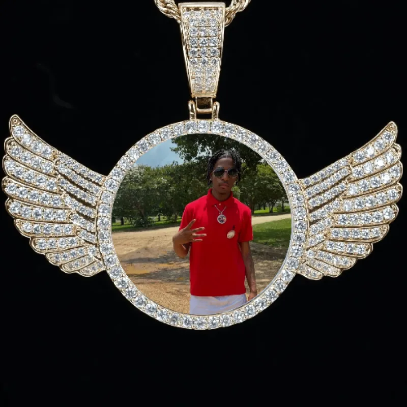 CUSTOM PICTURE PENDANT STYLE-4 sold by The GUU Shop