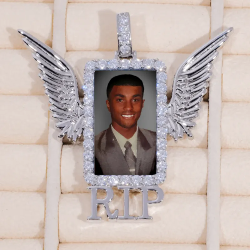 RIP WING 3D CUSTOM PICTURE PENDANT made by The GUU Shop