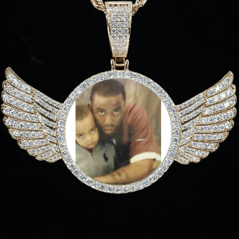 CUSTOM PICTURE PENDANT STYLE-4 sold by The GUU Shop