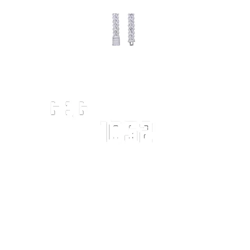 Custom Letters Baguette Two Layer Necklace sold by The GUU Shop