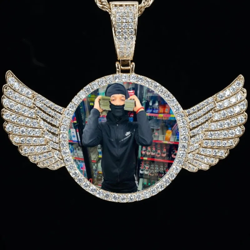 CUSTOM PICTURE PENDANT STYLE-4 sold by The GUU Shop