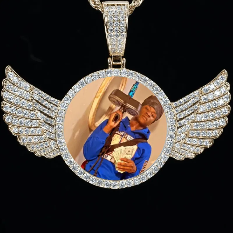 CUSTOM PICTURE PENDANT STYLE-4 sold by The GUU Shop