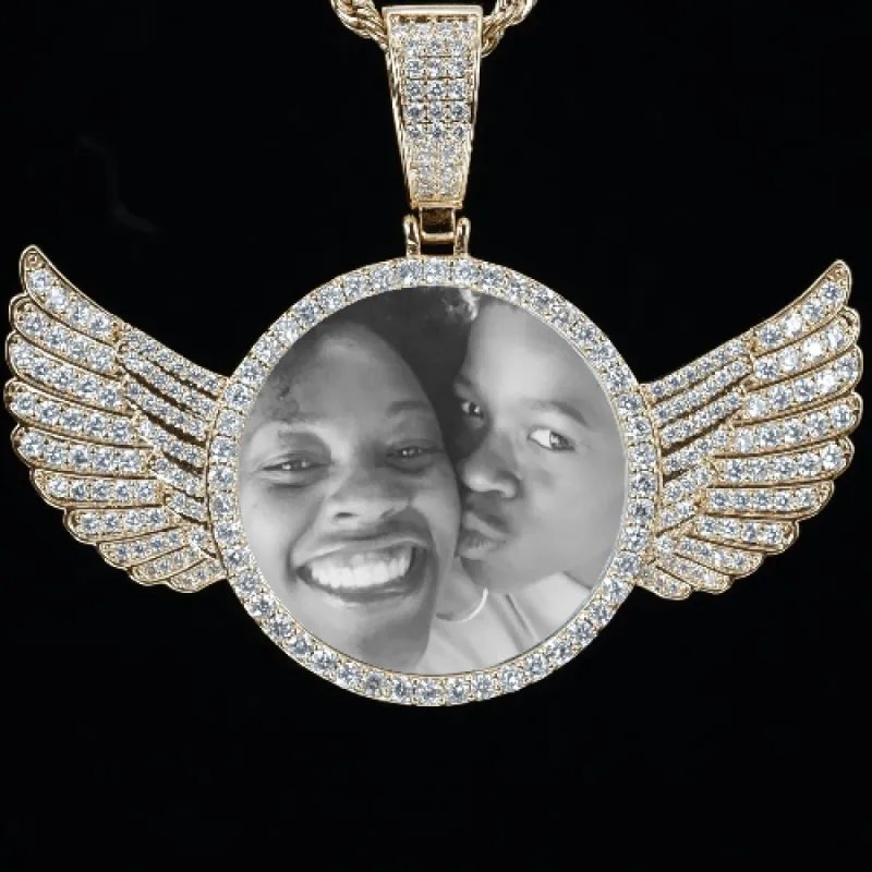 CUSTOM PICTURE PENDANT STYLE-4 sold by The GUU Shop