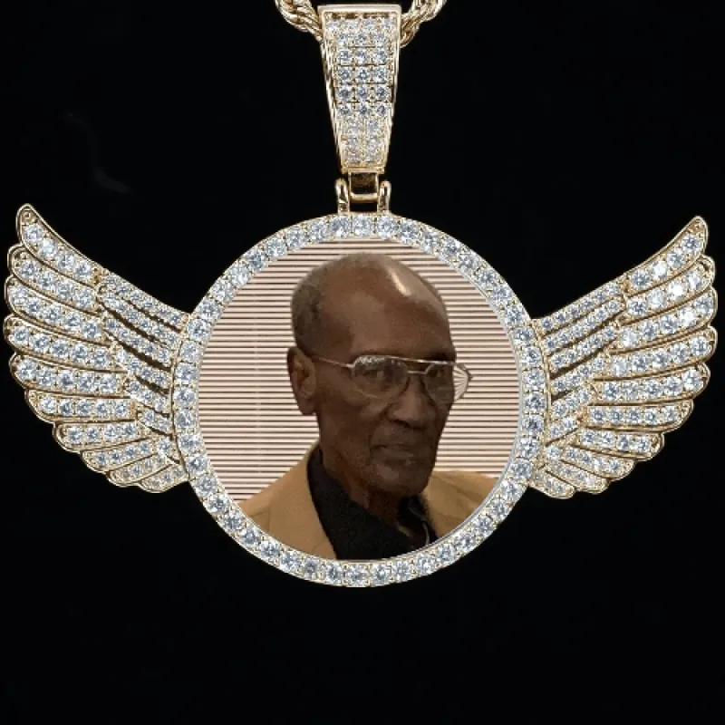 CUSTOM PICTURE PENDANT STYLE-4 sold by The GUU Shop