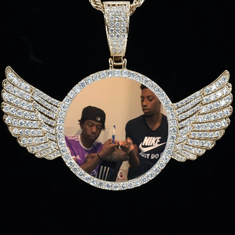 CUSTOM PICTURE PENDANT STYLE-4 sold by The GUU Shop