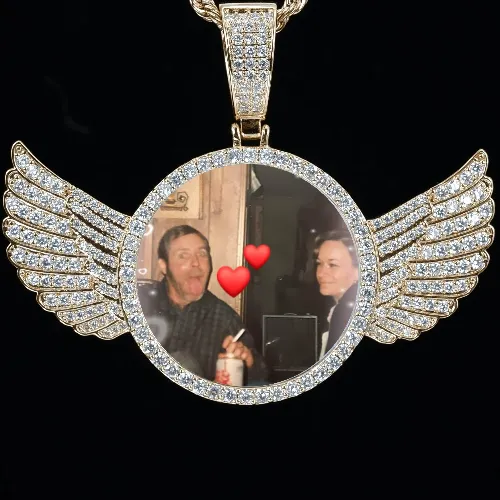 CUSTOM PICTURE PENDANT STYLE-4 sold by The GUU Shop