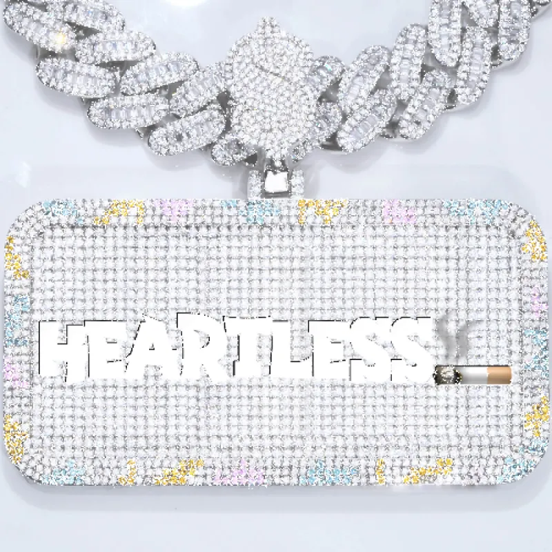 CUSTOM LETTER NECKLACE 3D COLORFUL SQUARE sold by The GUU Shop
