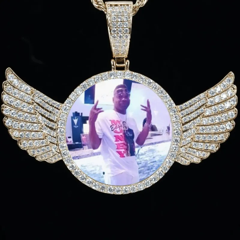 CUSTOM PICTURE PENDANT STYLE-4 sold by The GUU Shop