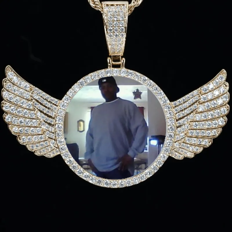 CUSTOM PICTURE PENDANT STYLE-4 sold by The GUU Shop