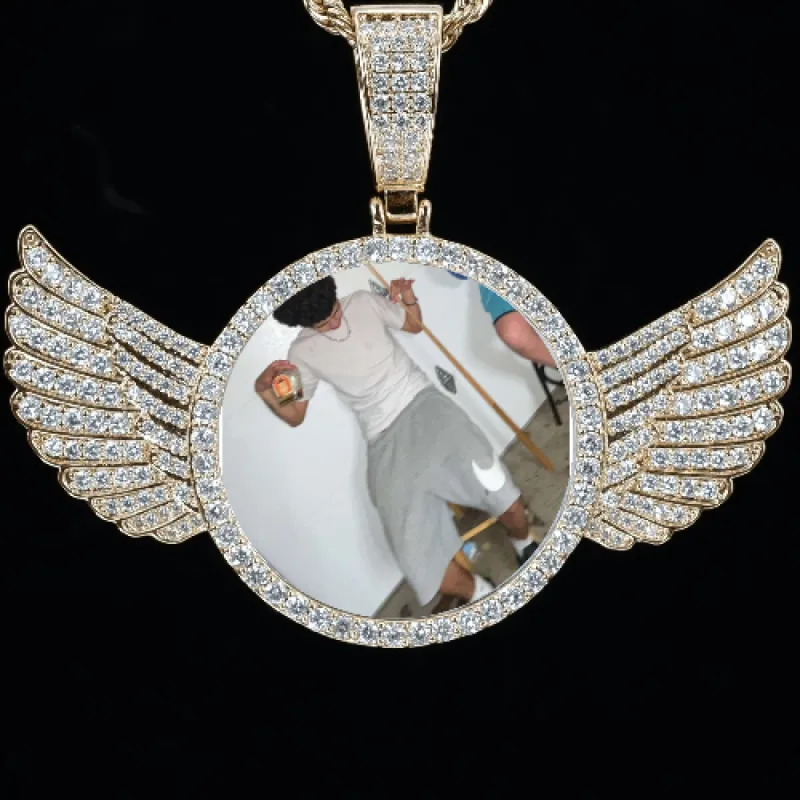 CUSTOM PICTURE PENDANT STYLE-4 sold by The GUU Shop