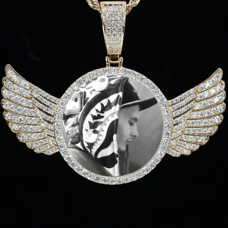 CUSTOM PICTURE PENDANT STYLE-4 sold by The GUU Shop
