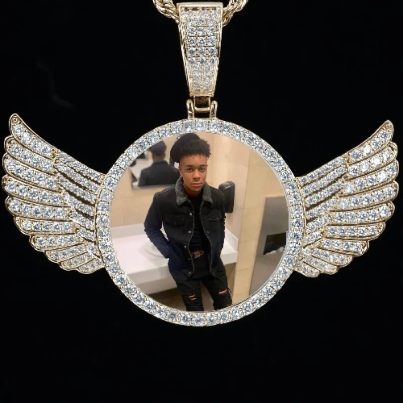 CUSTOM PICTURE PENDANT STYLE-4 sold by The GUU Shop