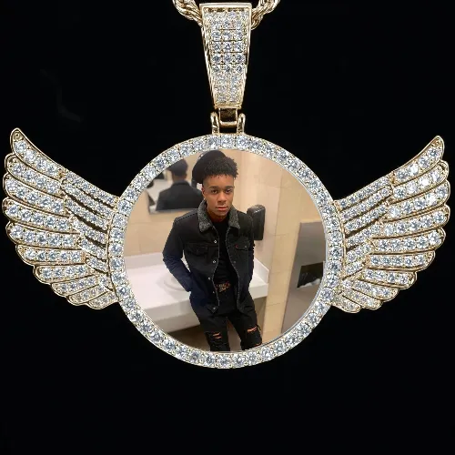 CUSTOM PICTURE PENDANT STYLE-4 sold by The GUU Shop