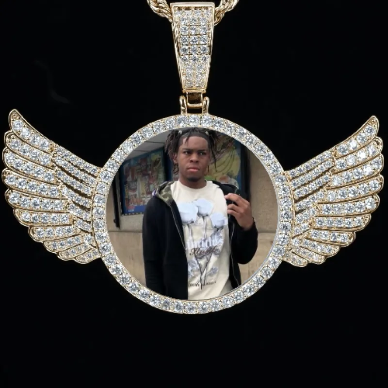 CUSTOM PICTURE PENDANT STYLE-4 sold by The GUU Shop