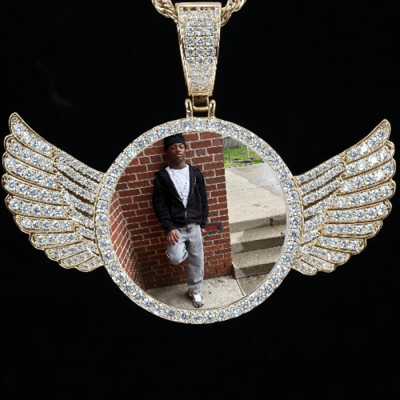CUSTOM PICTURE PENDANT STYLE-4 sold by The GUU Shop