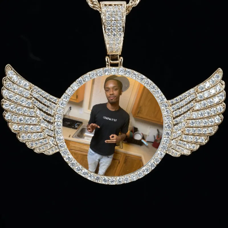 CUSTOM PICTURE PENDANT STYLE-4 sold by The GUU Shop