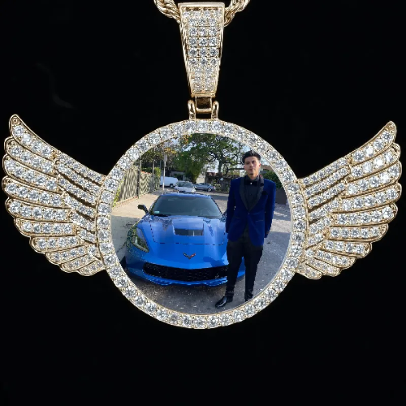 CUSTOM PICTURE PENDANT STYLE-4 sold by The GUU Shop