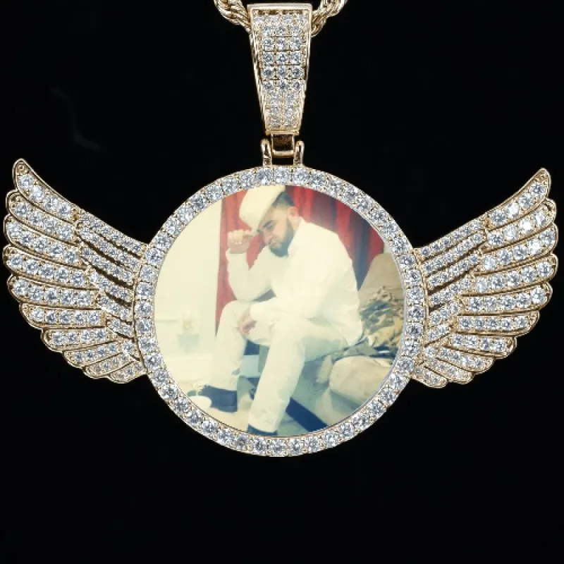 CUSTOM PICTURE PENDANT STYLE-4 sold by The GUU Shop