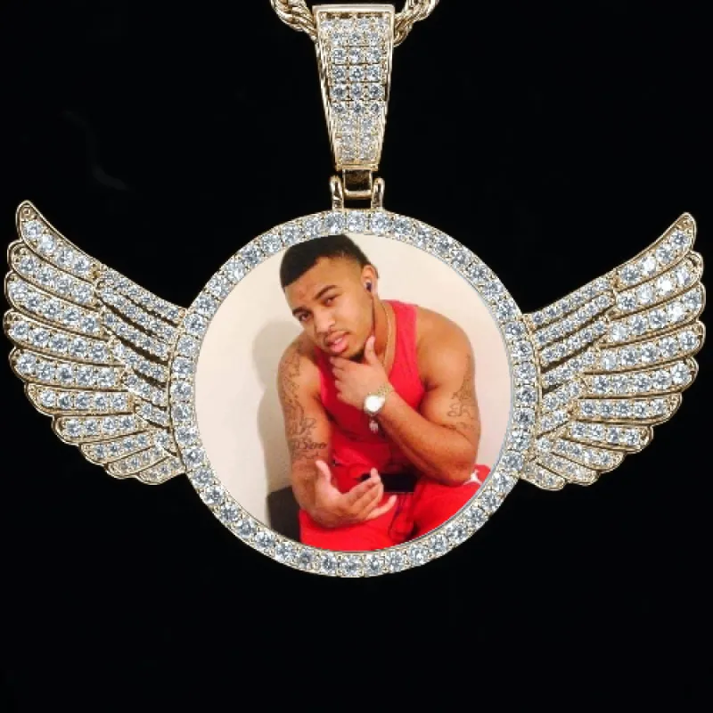 CUSTOM PICTURE PENDANT STYLE-4 sold by The GUU Shop