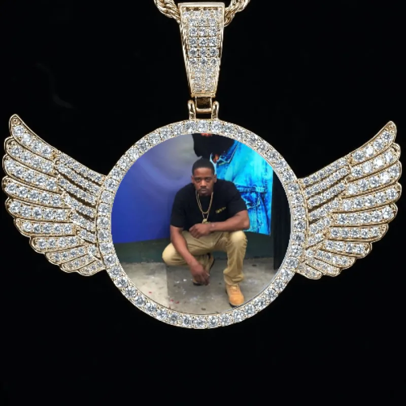 CUSTOM PICTURE PENDANT STYLE-4 sold by The GUU Shop