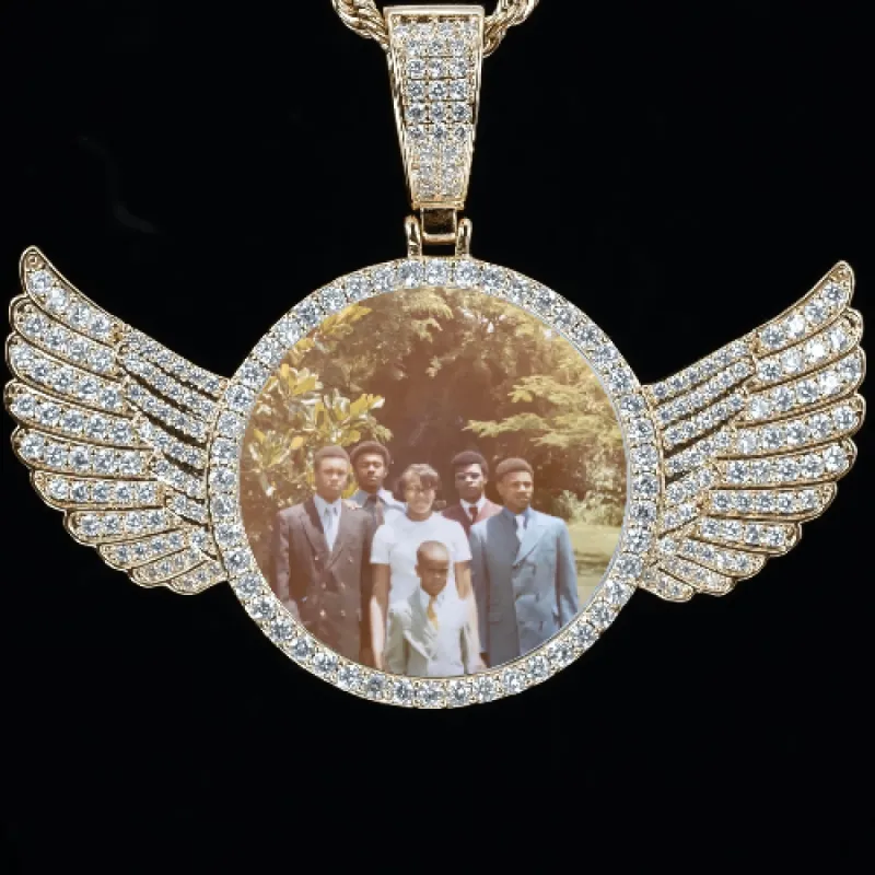 CUSTOM PICTURE PENDANT STYLE-4 sold by The GUU Shop