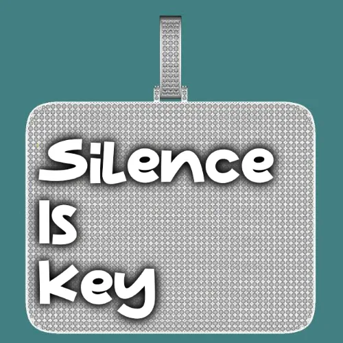 CUSTOM LETTER NECKLACE 3D BIG SQUARE sold by The GUU Shop