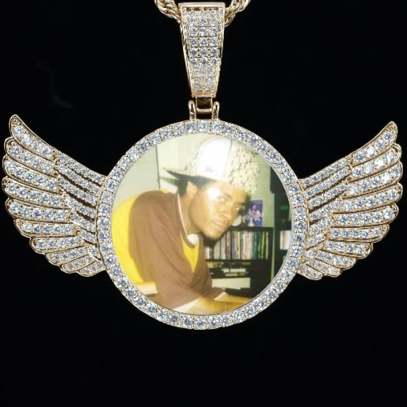 CUSTOM PICTURE PENDANT STYLE-4 sold by The GUU Shop