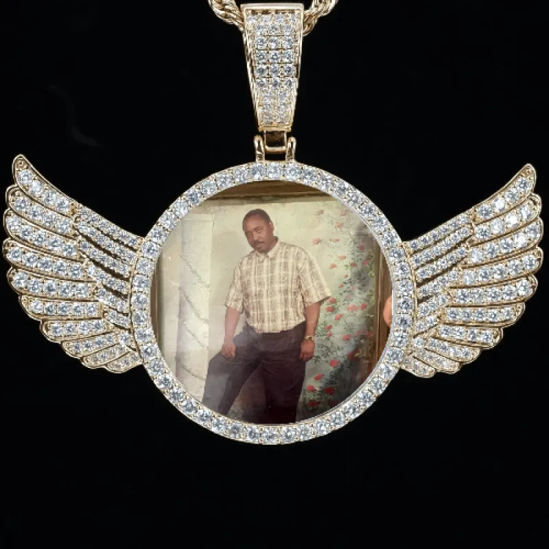 CUSTOM PICTURE PENDANT STYLE-4 sold by The GUU Shop