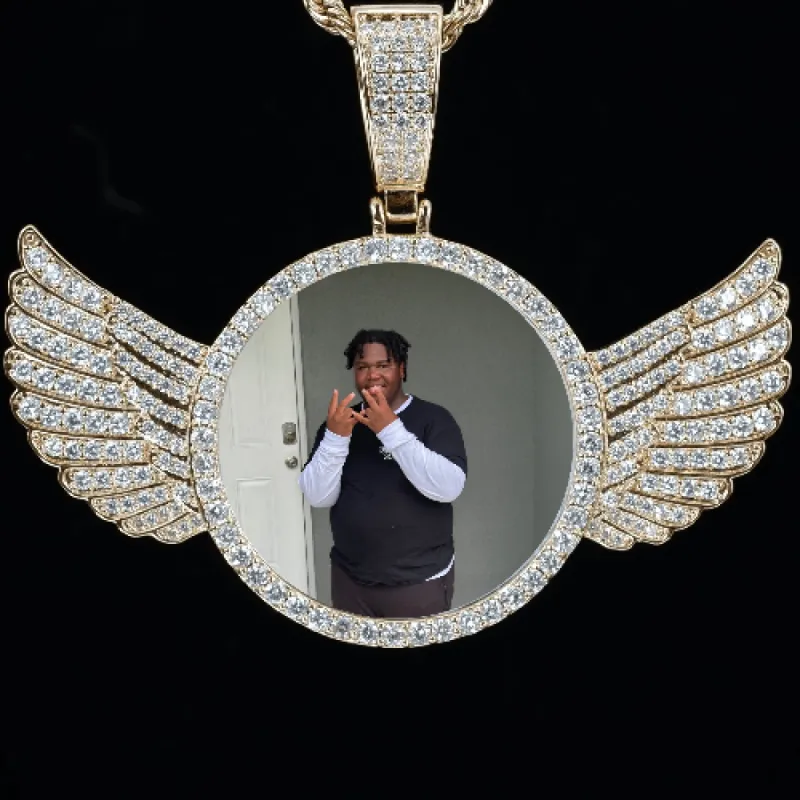 CUSTOM PICTURE PENDANT STYLE-4 sold by The GUU Shop