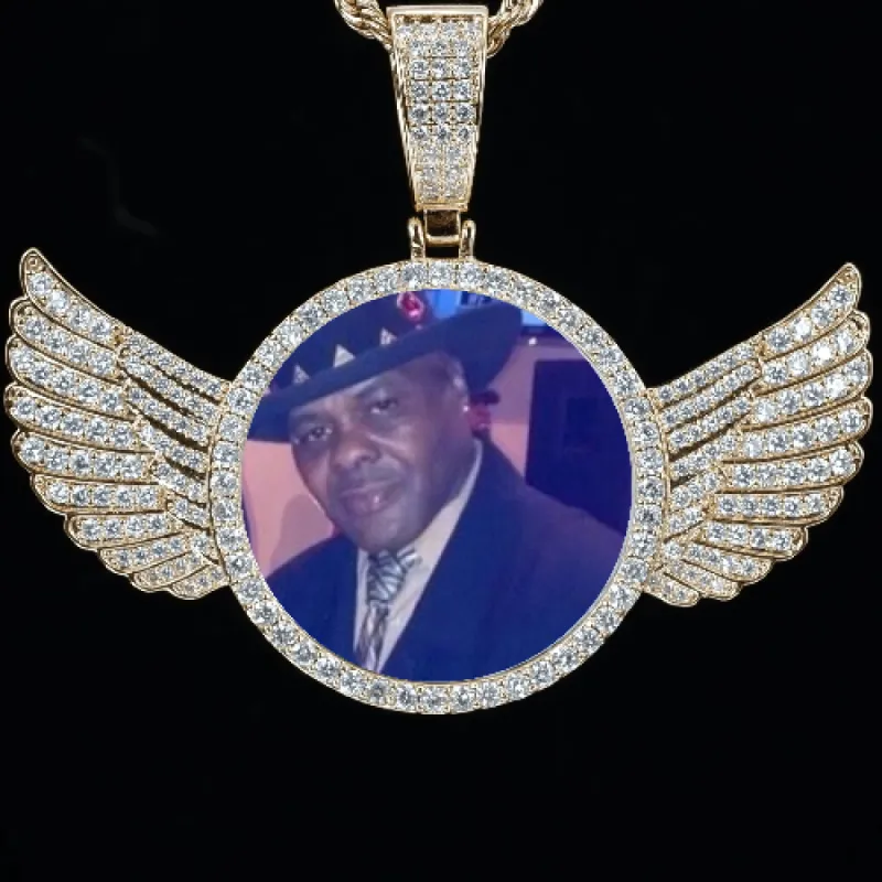 CUSTOM PICTURE PENDANT STYLE-4 sold by The GUU Shop