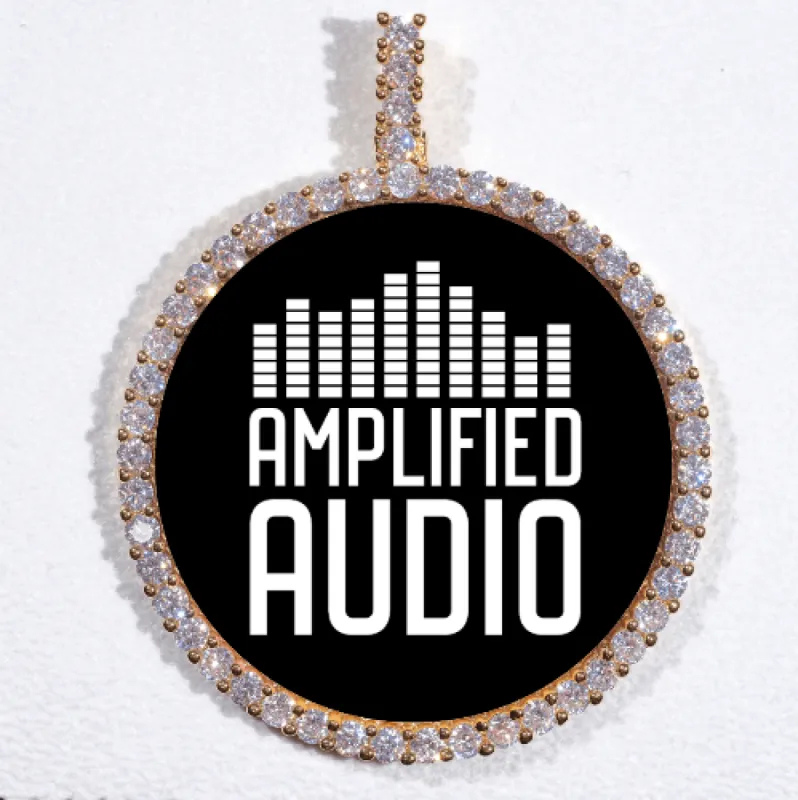 LARGE 3D CIRCLE CUSTOM PICTURE PENDANT sold by The GUU Shop