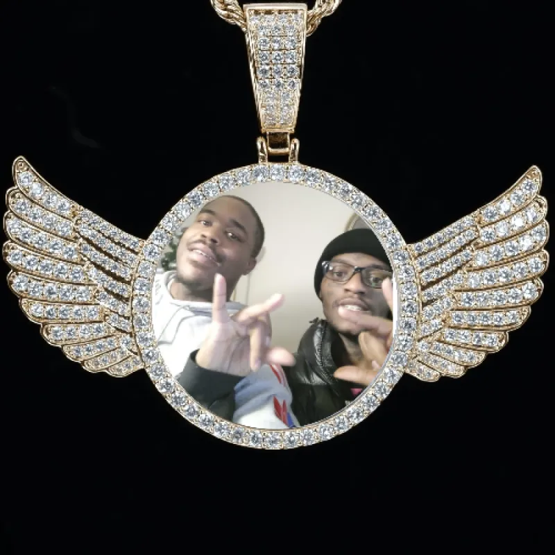 CUSTOM PICTURE PENDANT STYLE-4 sold by The GUU Shop