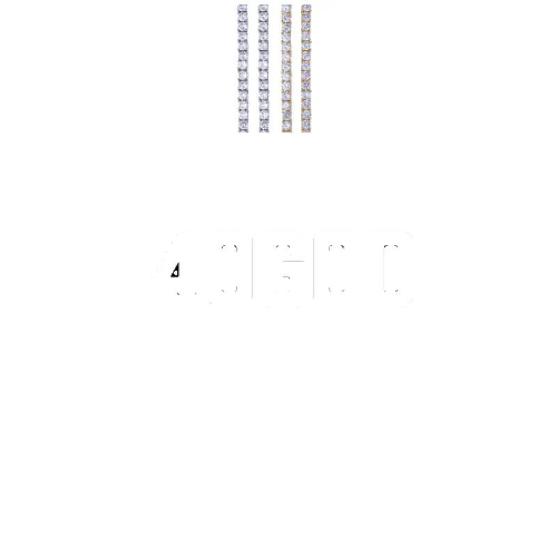 Custom Letters Baguette Two Layer Necklace sold by The GUU Shop