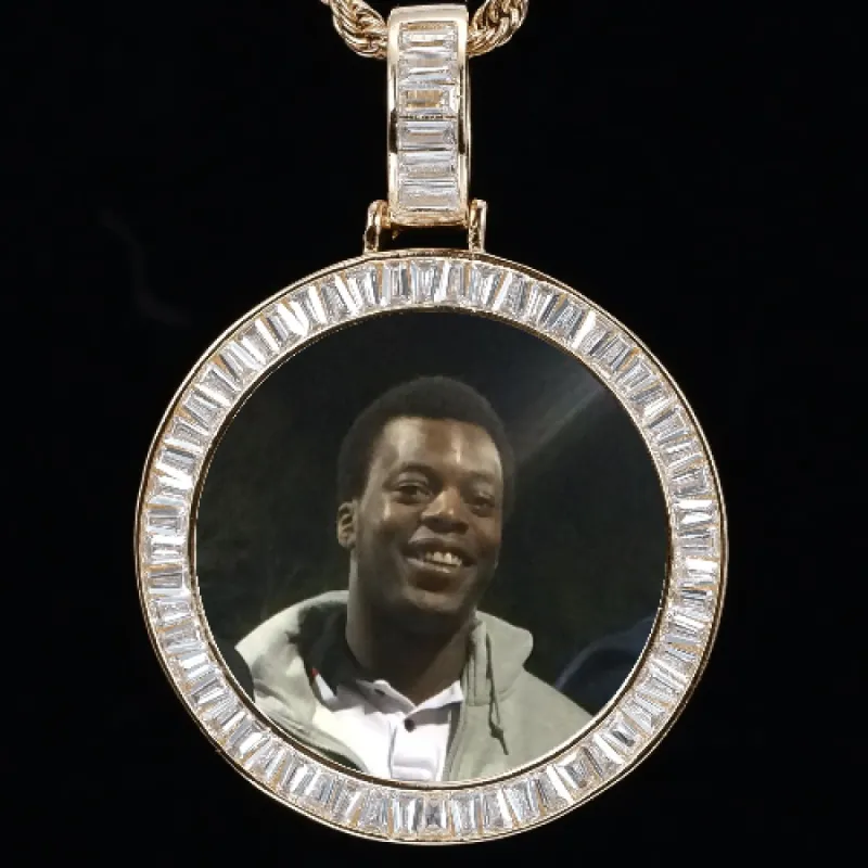 CUSTOM PICTURE PENDANT STYLE-2 sold by The GUU Shop